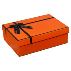Dabinn 禮物包裝盒 + 提袋, 橘色, 1個