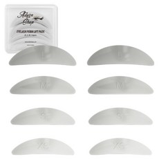 ADORNSHOP 居家燙睫毛密合燙捲棒 4種 x 2p 組, 1套, 灰色