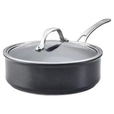 ANOLON X 電磁爐適用單柄不沾燉鍋 附蓋 3.3L, 1個, 24cm