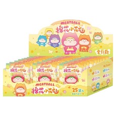 Play in the Box 肉丸棉花糖花朵精靈迷你公仔 隨機出貨, 4個