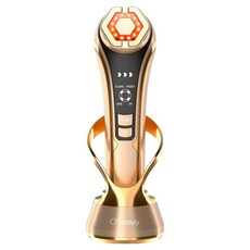 O beauty 奧緹 星月複合能量美顏魔法杖, 金色, UFS-178