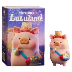 TOYZEROPLUS Play in the Box 露露豬 露露樂園系列 公仔 隨機出貨, 1個