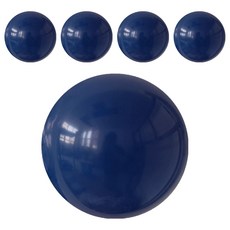 Wow Party Korea 圓形氣球 45cm, 海軍藍, 5個
