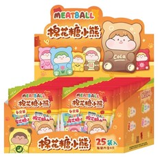 Play in the Box 肉丸棉花糖熊迷你盲袋公仔 隨機出貨, 4個