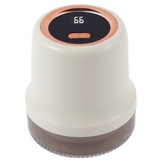 TLYS-J 智能數顯電動毛球修剪器/去毛球機/6葉刀頭除毛球器/不傷衣物去毛球神器, 米白色, 單一商品