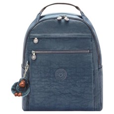 kipling 多袋實用後背包 MICAH KPK154874DX10OS, 沉穩素面藍