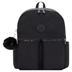 kipling 多拉鍊收納後背包 CHARNELL KPKI93350NP10OS, 墨黑壓印