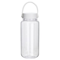 mir Hexa Tritan 手提水瓶 HAND, 白色, 1個, 900ml