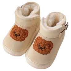 BEBEMARU 中央熊鈕扣靴 9394