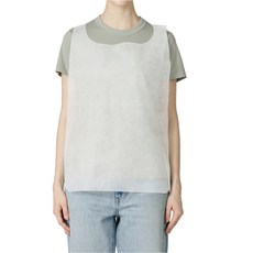 홈스라인 라이트 일회용 부직포 앞치마, 화이트, 100개