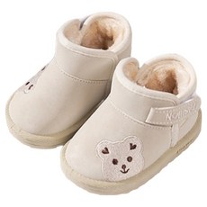 BEBEMARU 側邊小熊時尚靴 9395
