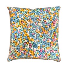 Dream Home 陶瓷沙, 綠色 + 藍色 + 橘色 + 白色 + 粉色, 2kg, 1個