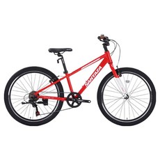 산타자 매그넘1.0 24 MTB 알루미늄 림 브레이크 11.09kg 방문설치, 레드, 1개, 156cm