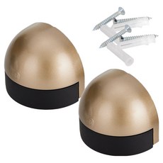 Jageunson 防撞無階梯門擋 金色, 2個