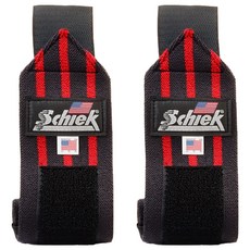 schiek 손목 보호대 2p 1112W, 블랙, 1개