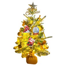 摩達客 高級 PVC 植雪麻布圓底座聖誕樹 + 飾品組 + 50燈 LED 燈串暖白光 USB 電池盒2用充電, 童話彩繪木牌吊飾漾金系