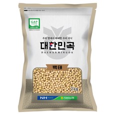 농협 대한민곡 백태, 2kg, 1개 2kg, 1개