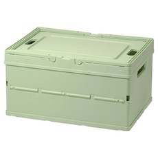 맙소샵 가정용 야외용 접이식 잡화 수납 폴딩박스 BRP2179, 그린, 1개
