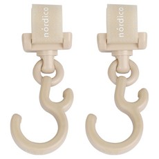 노르디코 유모차걸이, 베이지, 2개