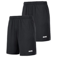 blackmonsterfit 男女通用 Ever Running BLACK 訓練短褲 B 2件組