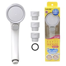 takagi 開關蓮蓬頭按摩纖薄型 JSB011AAS, 單一顏色, 1個