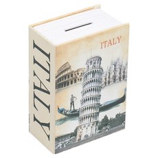 ROI life 書本型迷你保險箱 80 x 45 x 114 cm 迷你鑰匙, 義大利