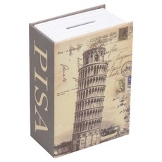 ROI라이프 북 타입 미니금고 80 x 45 x 114 cm 미니 키, Leaning Tower