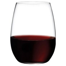 누드 퓨어 스템리스 보르도 레드와인 글래스, 610ml, 1개