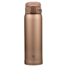 ZOJIRUSHI 象印 超輕量彈蓋式不銹鋼真空保溫保冷杯 SMSR48E-NM, 香檳金, 1個, 480ml