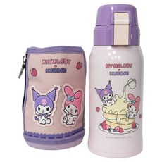 BEDDYBEAR 杯具熊 雙飲蓋 立體浮雕款 保溫杯, 嫸戲姐妹花, 1個, 620ml