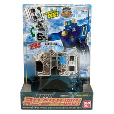 반다이 큐브 실버 베어 로봇장난감, 혼합색상, 1개