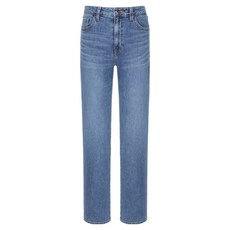 GUESS 女款 Domingo Teen New 直筒牛仔褲 RP1D1150MBL25