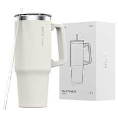 SKY 팔레트 데일리 텀블러, 크림 바닐라, 900ml, 1개
