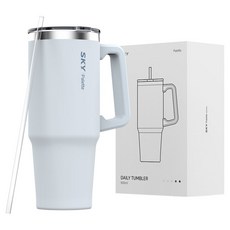 SKY 팔레트 데일리 텀블러, 오션 블루, 900ml, 1개