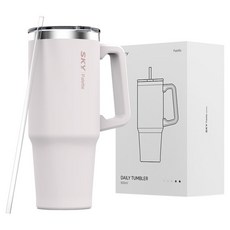 SKY 팔레트 데일리 텀블러, 블로썸 핑크, 900ml, 1개