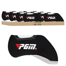PGM Golf 高爾夫球杆套加厚防撞鐵杆套 PG164, 黑色, 8個