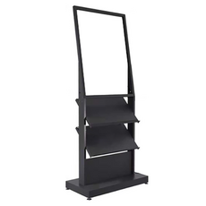 Inart 雜誌海報型錄架, 黑色, 1個