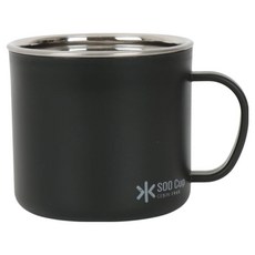 퀸센스 수 머그컵 300ml, 블랙, 1개
