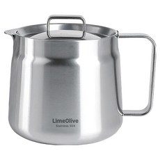 LimeOlive 多功能304不鏽鋼水壺, 銀色, 1個, 1.5L