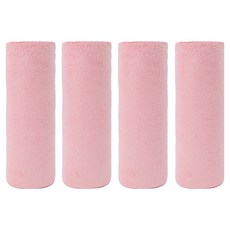 리치스토어 한장한장 뜯어쓰는 다회용 욕실 주방 사무실 다용도 청소타월, 핑크, 4개