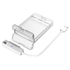 인네트워크 2.5인치 SSD / HDD USB3.0 to SATA 변환 컨버터 + 하드케이스, IN-325WH, 1개