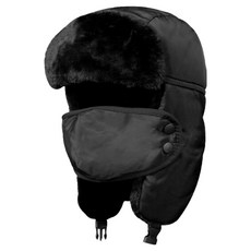 에이빅 방한 군밤모자 트루퍼햇, 블랙