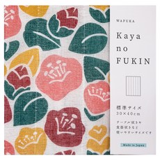 PRAIRIE DOG 奈良和布華五層紗蚊帳吸水家事布 山茶花, 1個