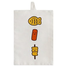 abundance Kongkongssi的雜貨開關插畫布藝插座蓋, 4 鯽魚餅(791131)