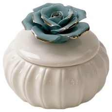 morningscent 인테리어 소품 풍수 현관 복 재물운 로즈플라워 다용도 단지, 블루