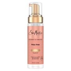 Shea Moisture 椰子&木槿柔順捲髮慕斯 220ml 1瓶, 1個