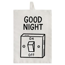 어번던스 콩콩씨의 잡화 스위치 일러스트 패브릭 콘센트 커버, 19 굿나잇(791281)
