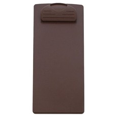 굄스 간편 영수증 빌지 클립보드 8 x 18 cm, 브라운, 1개