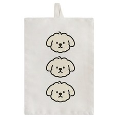 어번던스 콩콩씨의 잡화 스위치 일러스트 패브릭 콘센트 커버, 3 멍멍멍(791121)