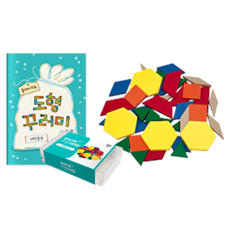 팩토 도형 꾸러미 퍼즐북 패턴블록, 타임교육